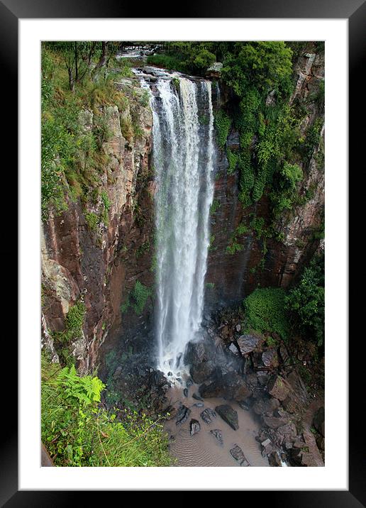 Queen Mary Falls Framed Mounted Print by Heath Birrer