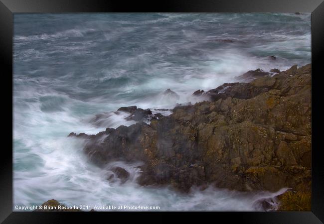 Rocky Point Framed Print by Brian Roscorla