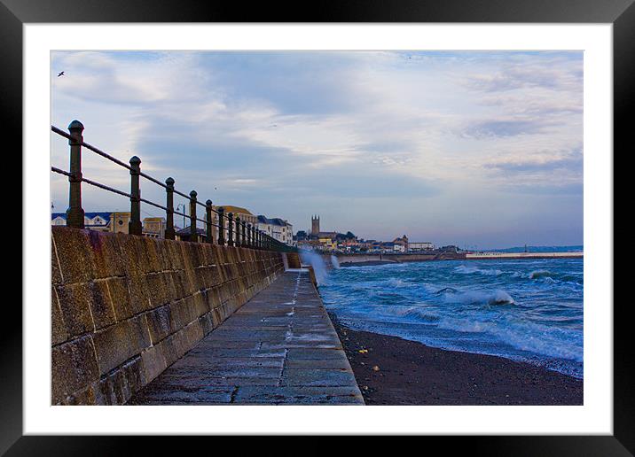 The Start of Winter Framed Mounted Print by Brian Roscorla