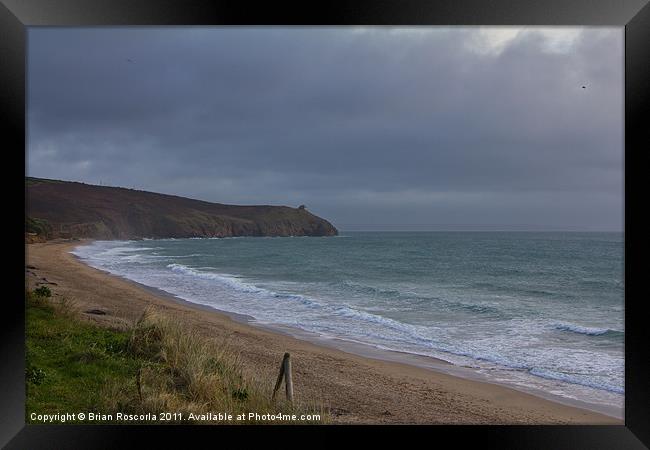 Rinsey Head Framed Print by Brian Roscorla