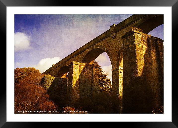 Viaducts Framed Mounted Print by Brian Roscorla