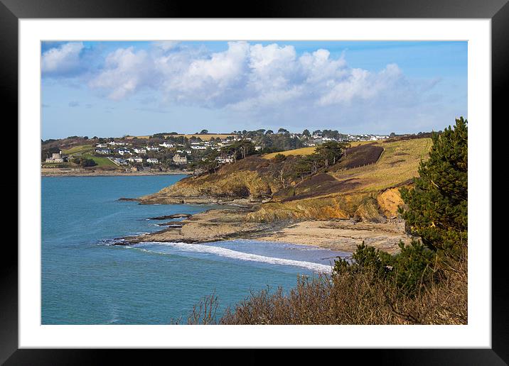 St Anthony Beach Framed Mounted Print by Brian Roscorla