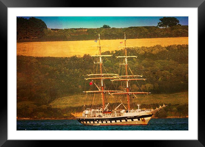 Stavros S Niarchos Framed Mounted Print by Brian Roscorla