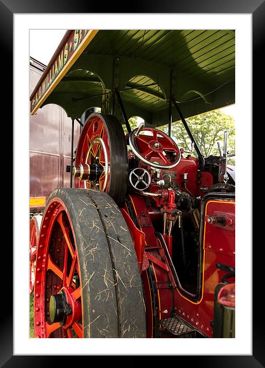 Steam Engines Framed Mounted Print by Brian Roscorla