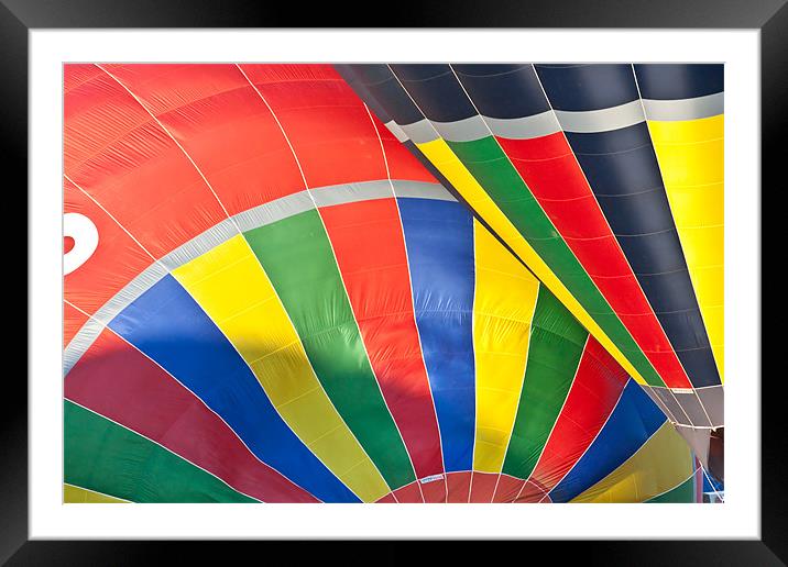 Hot Air Balloons 05 Framed Mounted Print by Brian Roscorla