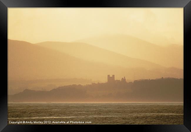 Misty Mountains Framed Print by Andy Morley