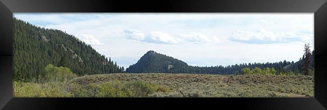 Rocky Mountain Country Time Framed Print by Fred Kamps