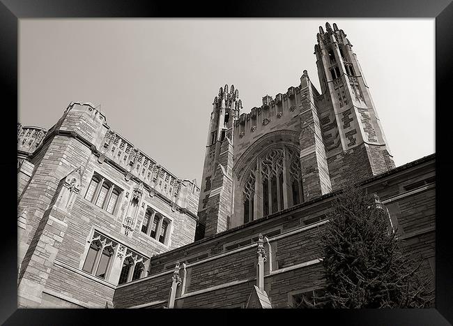 Yale Law School Framed Print by james balzano, jr.