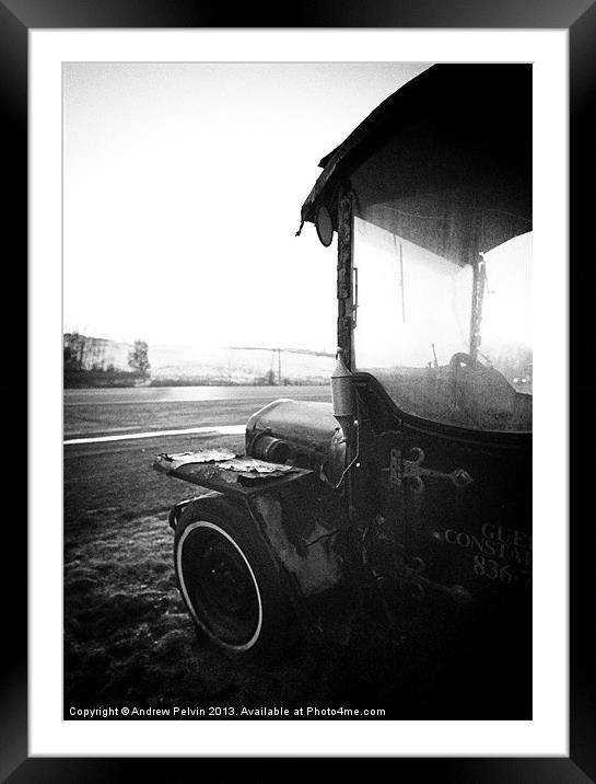 old car Framed Mounted Print by Andrew Pelvin