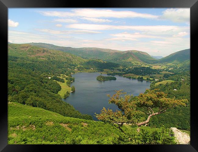 The Lake District Framed Print by charlie Mellow