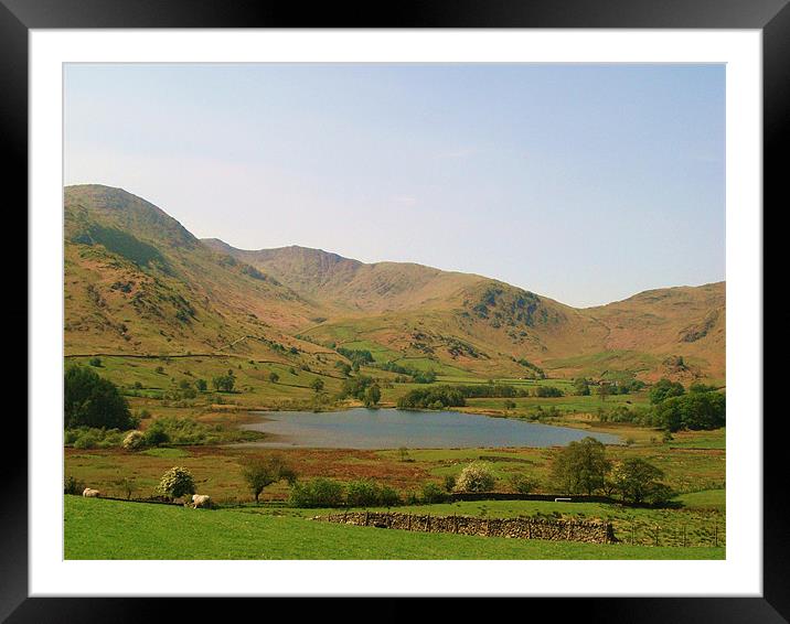 Views from a day in The Lake District. Framed Mounted Print by charlie Mellow