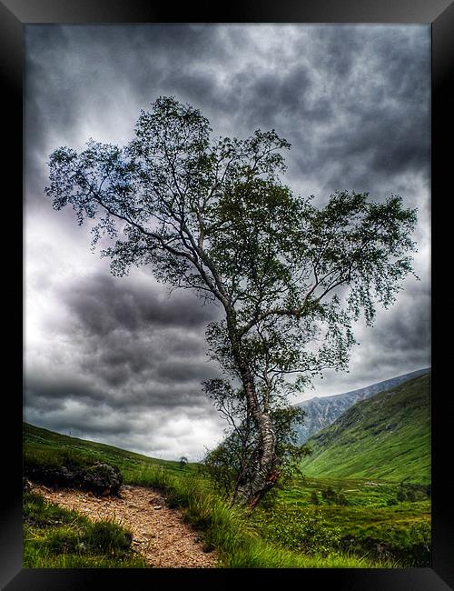 Glen Etive, The Highlands Framed Print by Aj’s Images