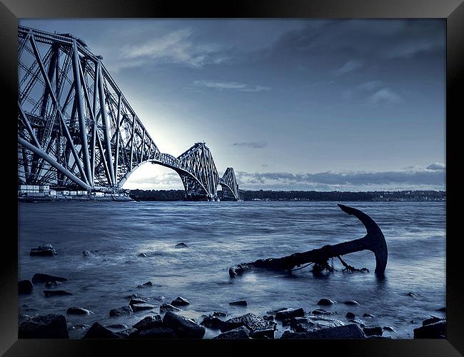 Forth Rail Bridge Scotland Framed Print by Aj’s Images