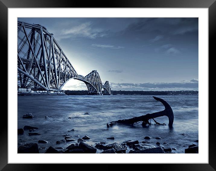Forth Rail Bridge Scotland Framed Mounted Print by Aj’s Images