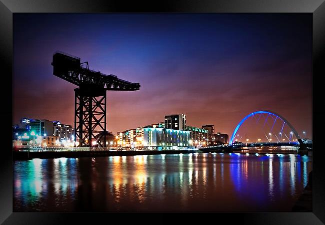 The Clyde Arc Framed Print by Aj’s Images