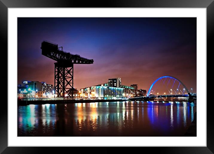 The Clyde Arc Framed Mounted Print by Aj’s Images