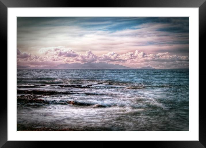 The Tide At Troon Framed Mounted Print by Aj’s Images