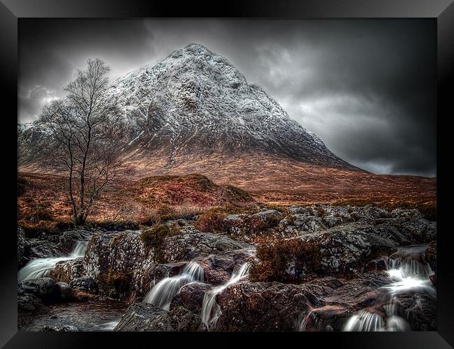 The Mood Of Winter, Scotland Framed Print by Aj’s Images
