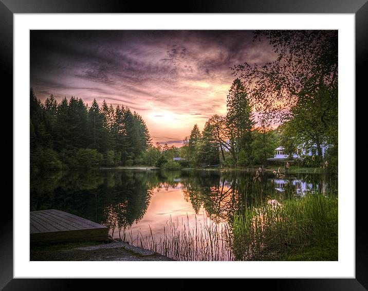 Springtime on Loch Ard Framed Mounted Print by Aj’s Images