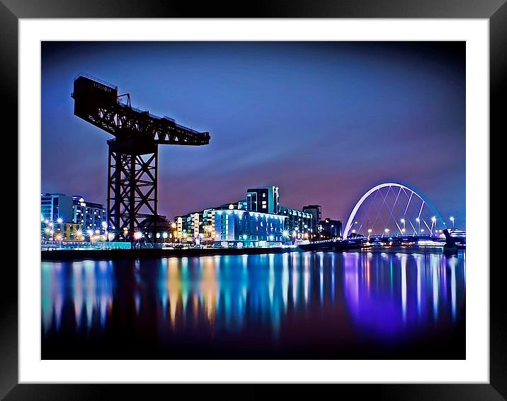  The Clyde Arc Framed Mounted Print by Aj’s Images