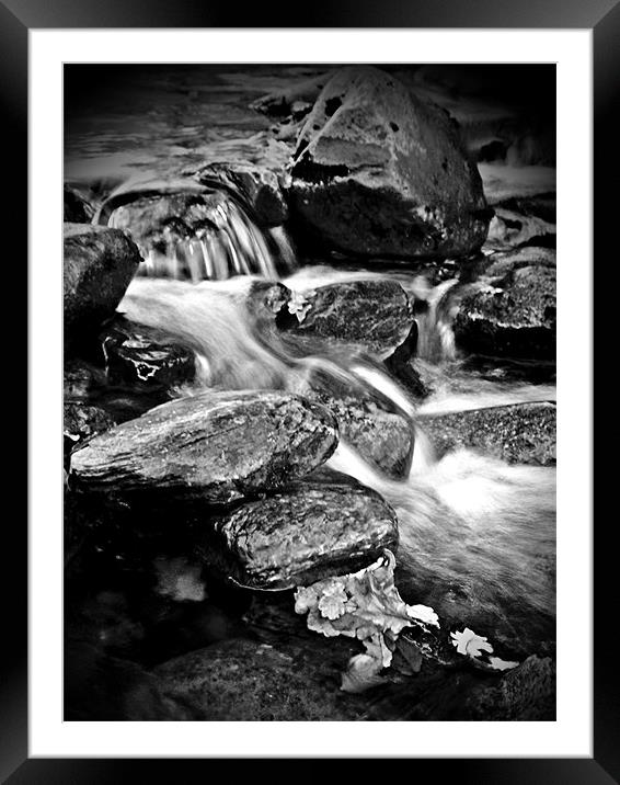 Dream A Little Stream With Me. Framed Mounted Print by Aj’s Images