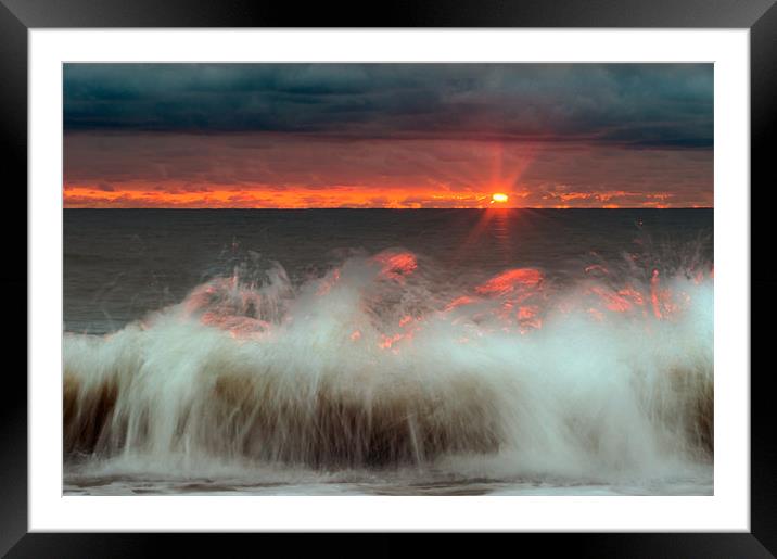 Morning Splash Framed Mounted Print by Stephen Mole