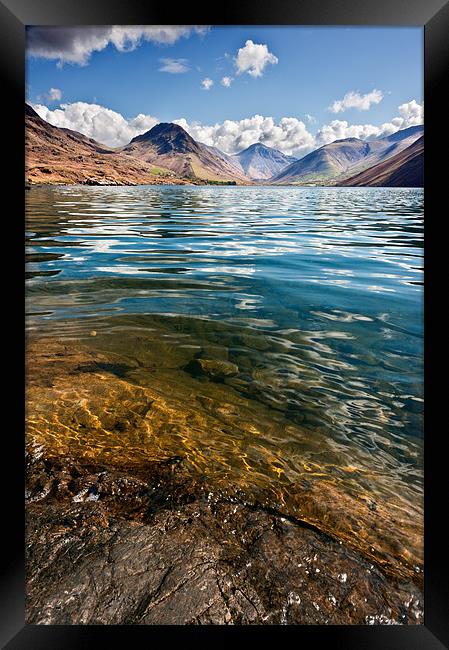 Wast Water Framed Print by Stephen Mole