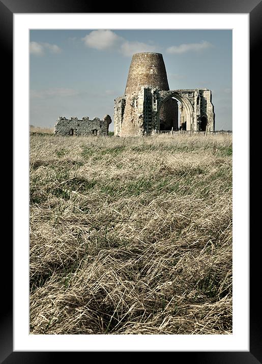 St Benets Abbey Framed Mounted Print by Stephen Mole