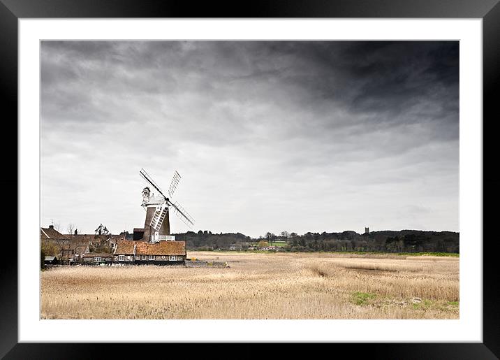 Cley Mill ... North Norfolk Framed Mounted Print by Stephen Mole