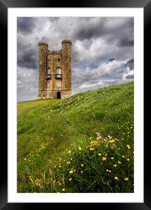 Broadway Tower, Worcestershire Framed Mounted Print by Stephen Mole