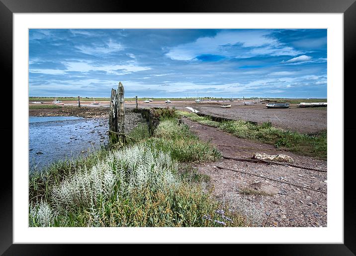 Brancaster Staithe Framed Mounted Print by Stephen Mole