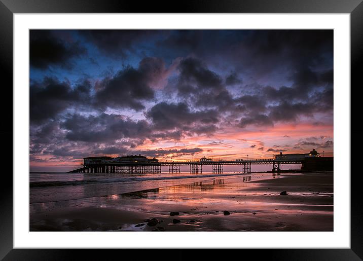 Cromer Pier at Dawn Framed Mounted Print by Stephen Mole