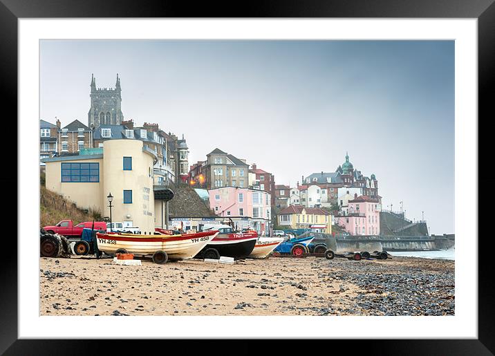 Cromer and Church Framed Mounted Print by Stephen Mole