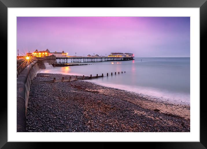 Dawn at Cromer Pier Framed Mounted Print by Stephen Mole