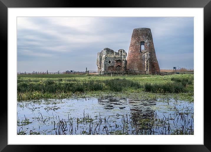 St Benets Abbey Framed Mounted Print by Stephen Mole