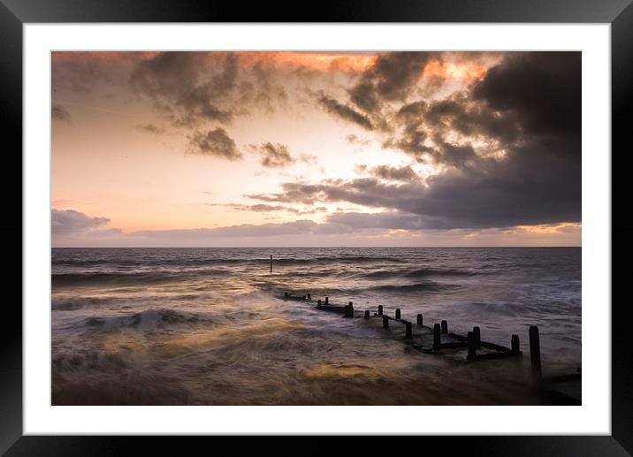 Dawn Overstrand Framed Mounted Print by Stephen Mole