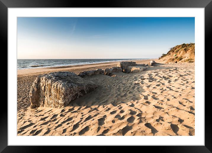 Early Morning at Hemsby Framed Mounted Print by Stephen Mole