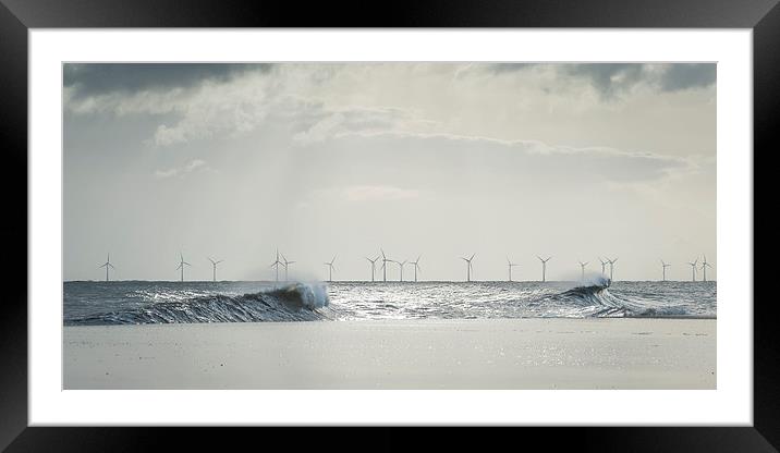  Power at Hemsby Framed Mounted Print by Stephen Mole