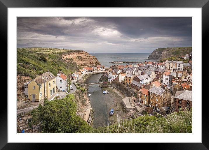  Staithes, North Yorkshire Framed Mounted Print by Stephen Mole