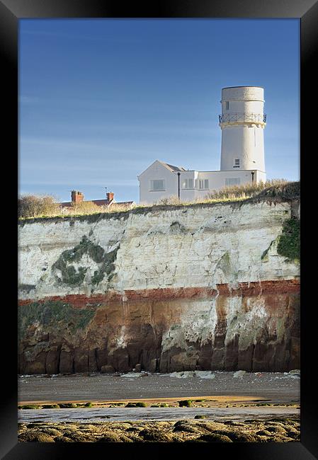 Old Hunstanton Lighthouse Framed Print by Stephen Mole
