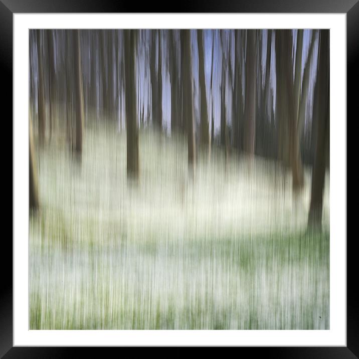 Snow --- Drop Framed Mounted Print by Stephen Mole