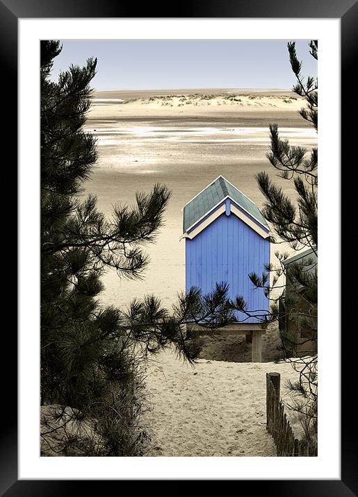 Lonely and Blue Framed Mounted Print by Stephen Mole