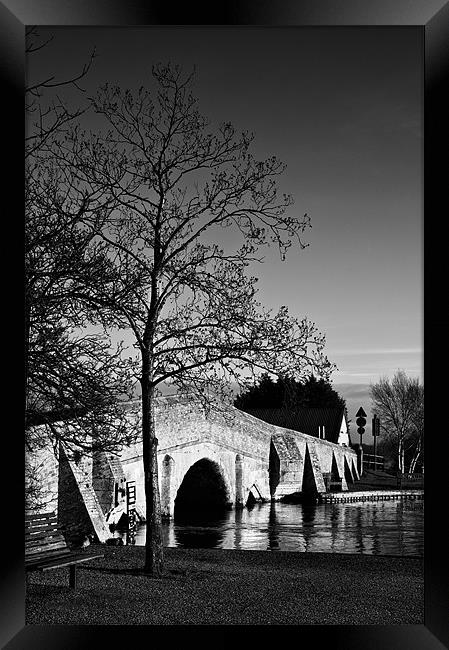 Potter Heigham Bridge Framed Print by Stephen Mole