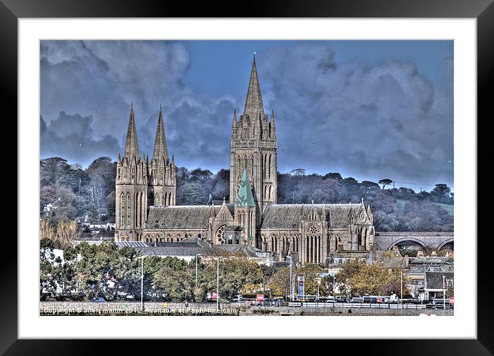 TRURO CATHEDRAL Framed Mounted Print by allen martin