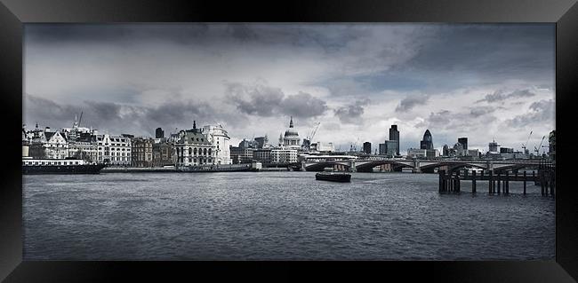 London Skyline Framed Print by James Rowland