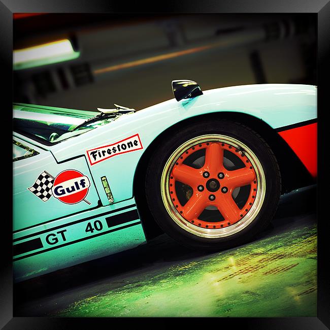 GT 40 Framed Print by James Rowland