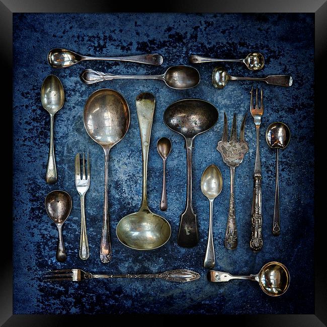Spoons & Forks Framed Print by James Rowland
