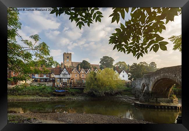 Aylesford, Kent Framed Print by James Rowland