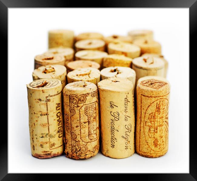 Put a cork in it Framed Print by James Rowland