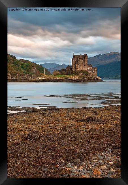 Eilean Donan Castle. Framed Print by Martin Appleby